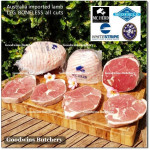 Lamb LEG BONELESS frozen Australia MIDFIELD half cut +/- 1.5kg (price/kg)